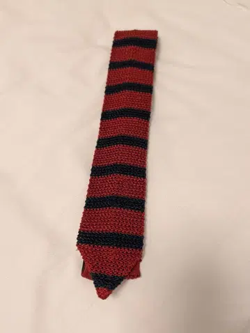 Liverano & Liverano 리베라노 니트 타이 (레드 네이비)