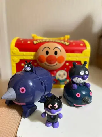 호빵맨 변형 피규어 세트