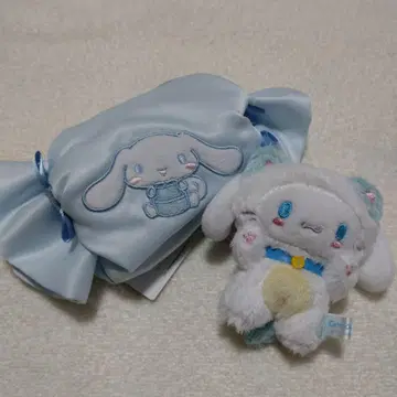 시나모롤 메종 드 플뢰르 캔디 파우치 HappyCat 마스코트