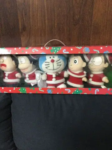 도라에몽 크리스마스 봉제 인형