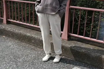 MY 1LDK 스웨트 팬츠 센터 심 스웨트 팬츠