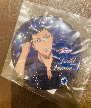 아오미네 다이키 키라키라 75mm 캔뱃지 쿠로코의 농구 홀로그램 글리터