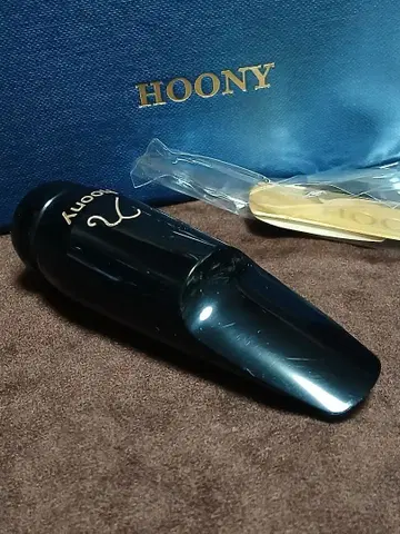 테너 색소폰 마우스피스 HOONY 플라스틱제 미개봉 새상품 6번 상당
