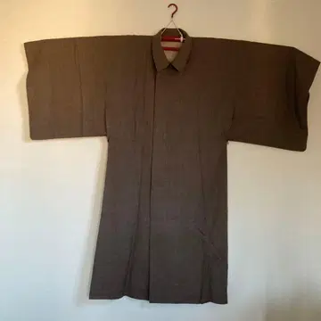 브라운 기모노 일본 의류 코트 외투