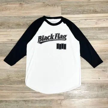 BLACK FLAG 블랙 플래그 Baseball Jersey