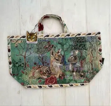 새상품 나탈리 레테 보트 & 토트백 밤비 사슴 사슴 사슴