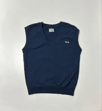 FREAK'S STORE V넥 맨투맨 베스트 네이비 F 사이즈