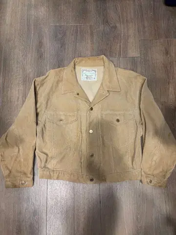90's BRAPPERS 베이지 코듀로이 자켓