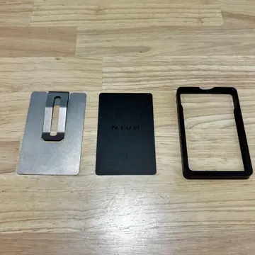 NIUM Classic 카드 케이스 블랙