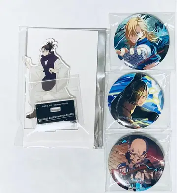 주술회전 환영야행본점 배틀 캐릭터 아크릴 스탠드 쵸소우 캔뱃지 외