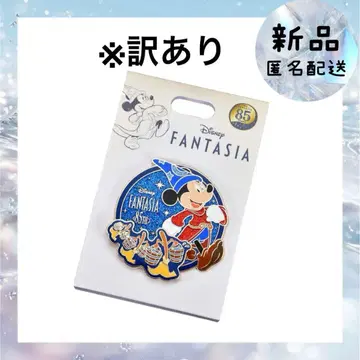 Disney 판타지아 85th 미키마우스 & 낚시찌 핀 배지