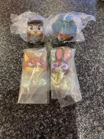 주토피아 닉 주디 가챠 세트