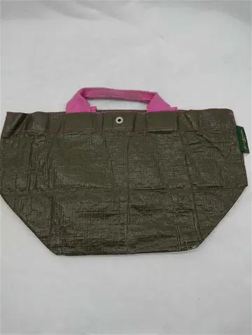 에르베샤 펠리에 보트형 토트백 카키 계열 x 핑크 여성용