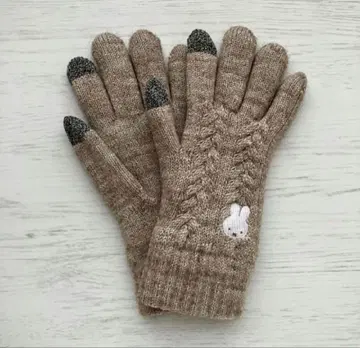 새상품 미피 스마트폰 대응 케이블 장갑 페이스