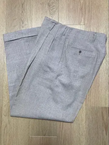 레어 50s 울 네프 슬랙스 카스리 로카빌리