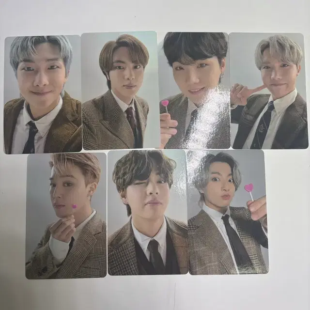 일괄 방탄소년단 페스타 디데이 캘린더 포토카드 방탄 bts 포카