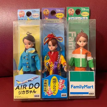 리카짱 스트랩 키링 오키나와 한정판 훼미리마트 에어 도