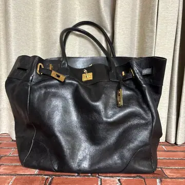 새상품급 액세소와드마드모아젤 ADMJ 가죽 핸드백 숄더백