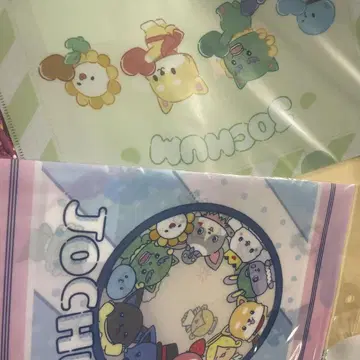 JO1 JOCHUM 캐릭터 클리어 파일 세트