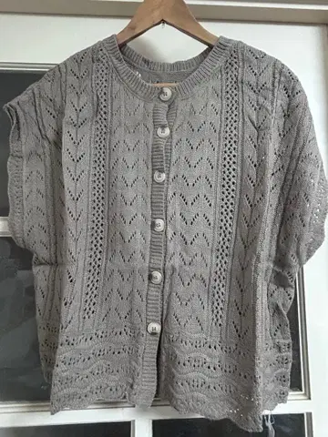 니트 베스트 프리 사이즈