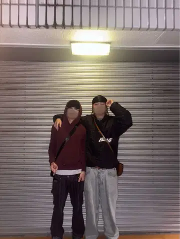 drip 스트릿 데님 팬츠