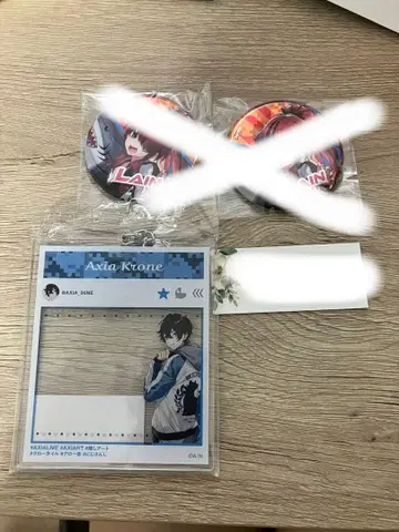 악시아 크로네 아크릴 키링