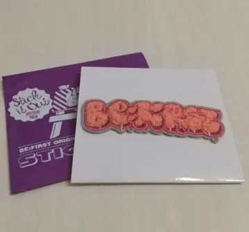 BE:FIRST 시크릿 모코모코 자수 스티커 BE:FIRST