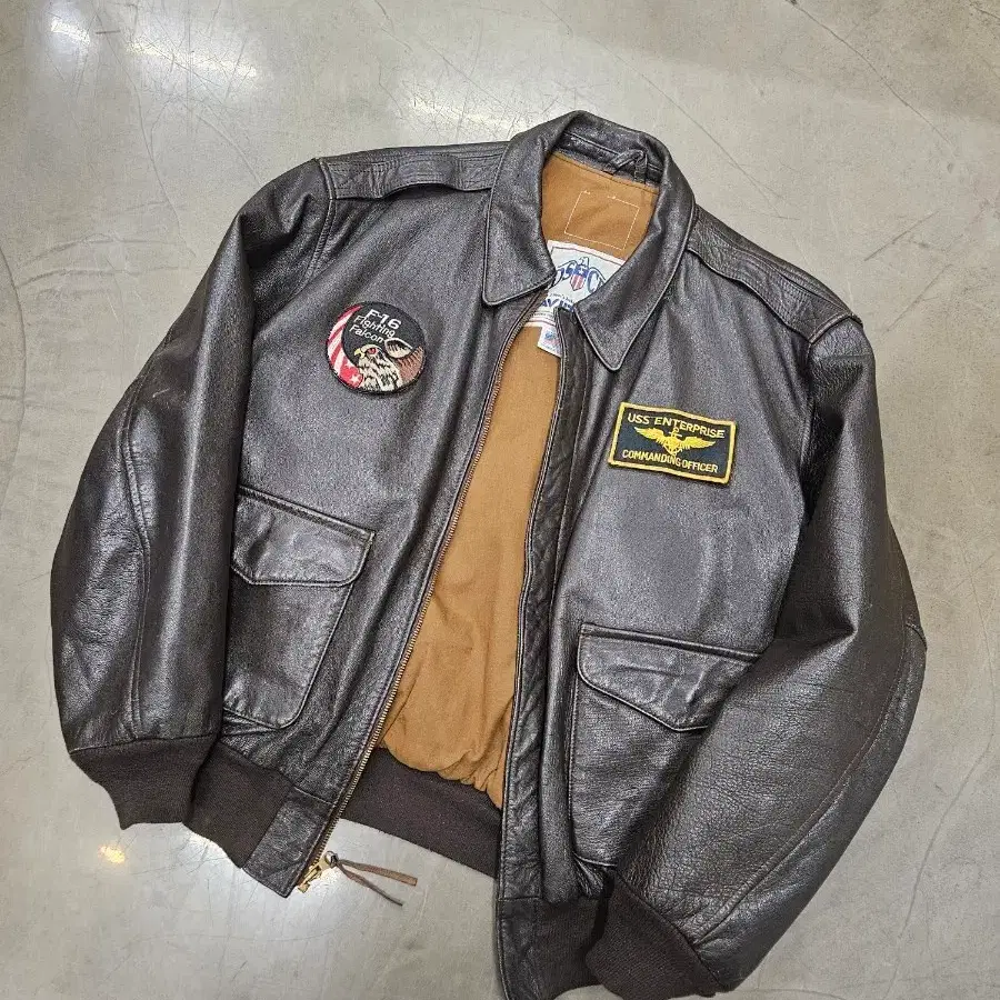 90s Vintage A2 Jacket Leather Jacket G1 Jacket Flight Jacket