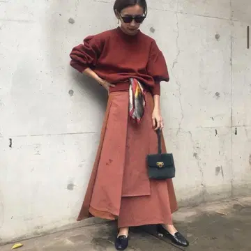 [ 새상품급 ] Ameri 아메리빈티지 랩 밀리터리 스커트 M 아메리