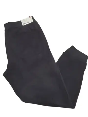 유니클로 플리스 이지 조거 팬츠 L 블랙 미사용