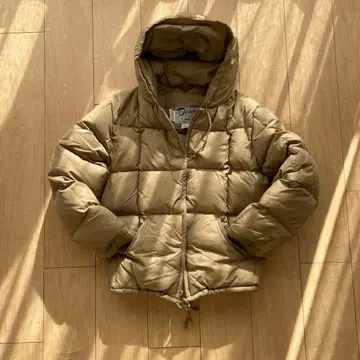 schott 후드 부착 다운 자켓 구제 의류