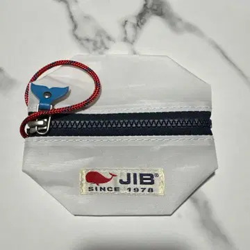 JIB 팔각형 파우치 화이트