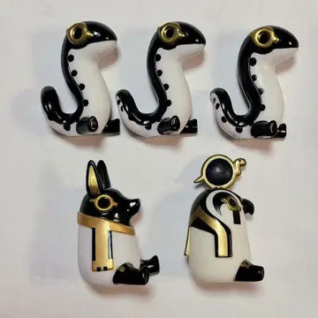 불쑥 이집트 신 피규어 5개