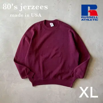 80's USA 제조 저지 jerzees 무지 맨투맨 러셀 애슬레틱