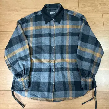 [ niko and - ] 니코앤드 2way 카라 로스트 셔츠 체크