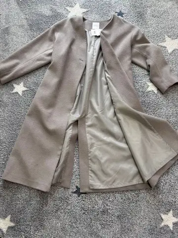 렙심 그레이 롱 코트