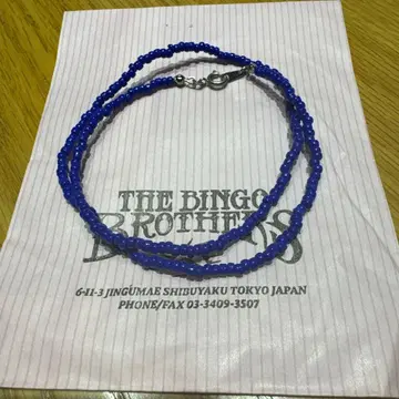THE BINGOBROTHERS 비즈 목걸이
