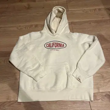 BARNS OUTFITTERS 후드 부착 후드티 아이보리