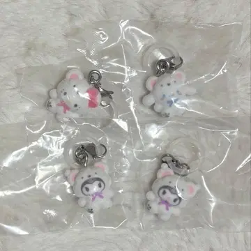 산리오 메지루시 액세서리 폭신폭신 스노우 시나모롤 헬로키티 쿠로미