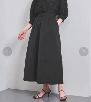 [ 새상품 ] UNITED ARROWS 타스란 스티치 코쿤 스커트