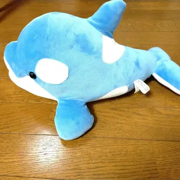 3등 스마 월드 범고래 봉제 인형 오르카 복권