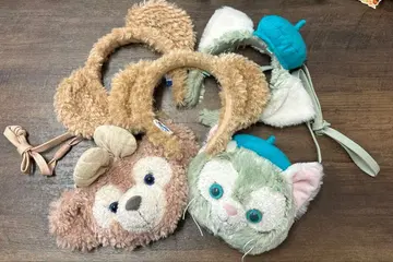 더피 프렌즈 머리띠 & 미니백