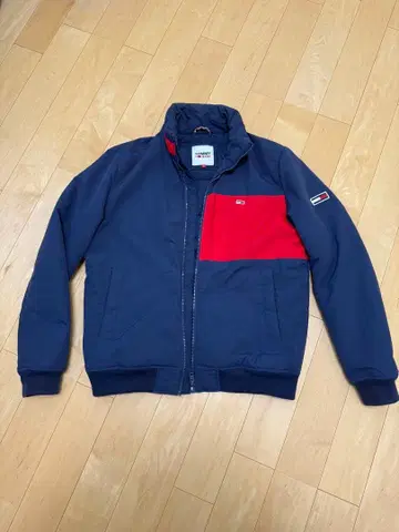 TOMMY JEANS 다운 자켓 네이비