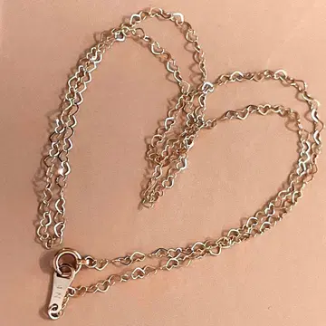 nojess K10 하트 체인 목걸이