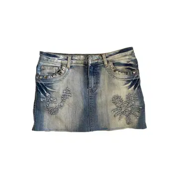 데님 타이트 스커트 y2k 헤이세이 갸루 00