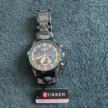 CURREN 캐주얼 메탈 벨트 시계