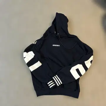 N STORE 네이비 후드 후드티