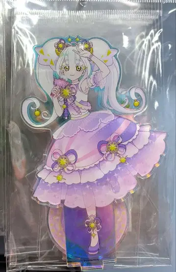 비밀의 아이프리 반지 클로버 아크릴 스탠드 빅카메라