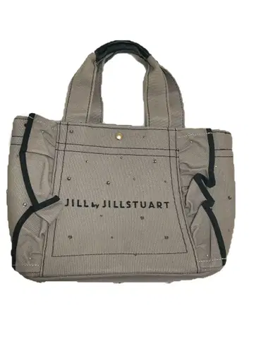 JILL by JILL STUART 비쥬 프릴 토트 그레이 포핀