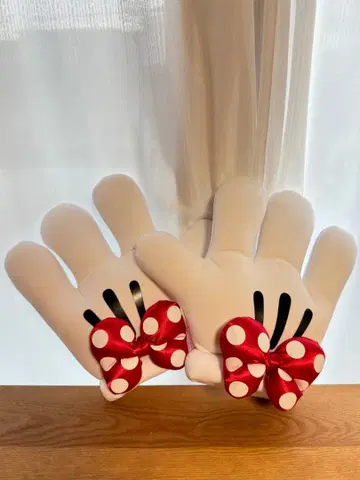 디즈니 미니 마우스 장갑 (양손)